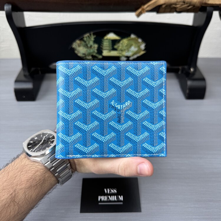 Goyard Wallet - Blue