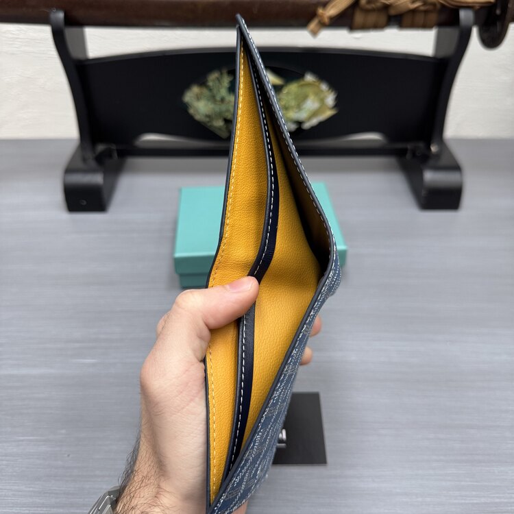 Goyard Wallet - Dark Blue