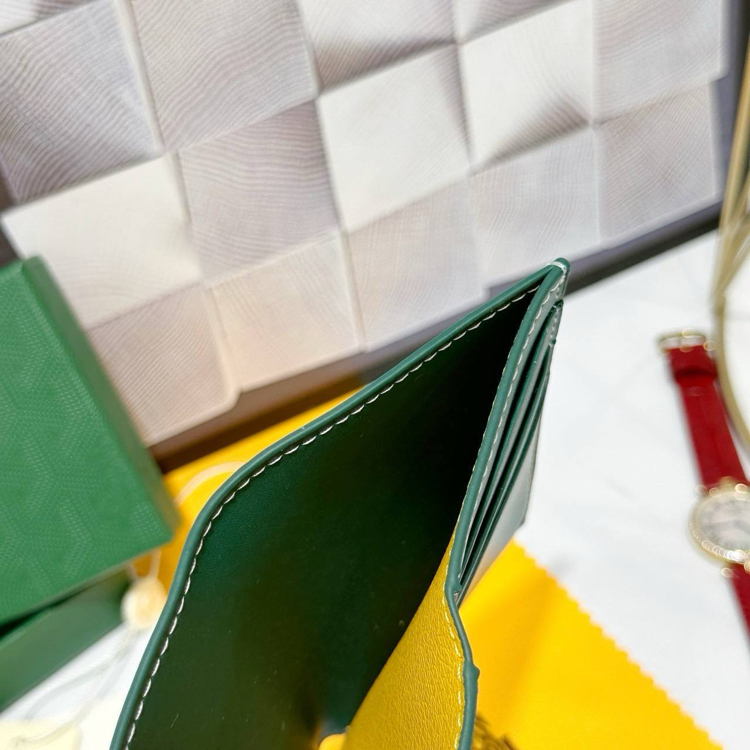 Imported | Ithal Goyard Pocket Organizer - Green