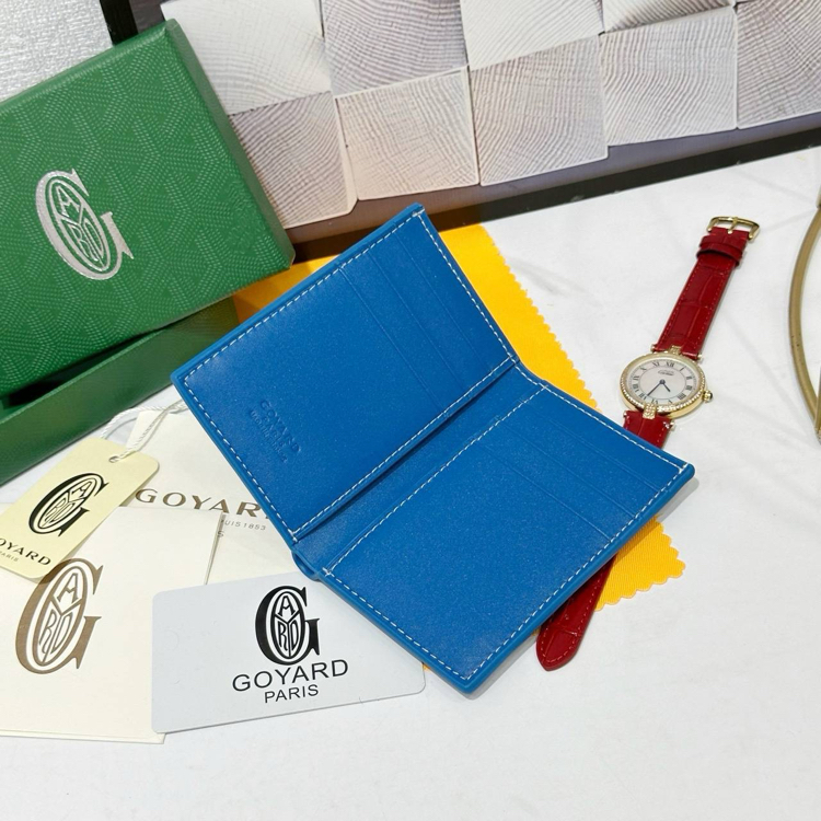 Imported | Ithal Goyard Pocket Organizer - Blue