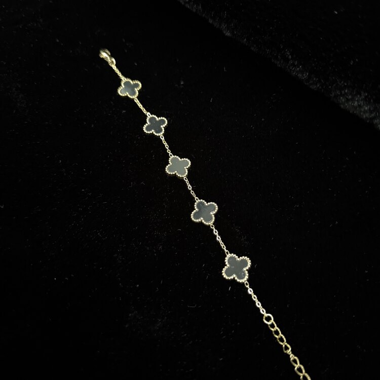 Van Cleef Bracelet - Black & Gold