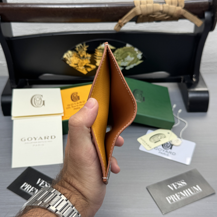 Imported | Ithal Goyard Pocket Organizer - Brown