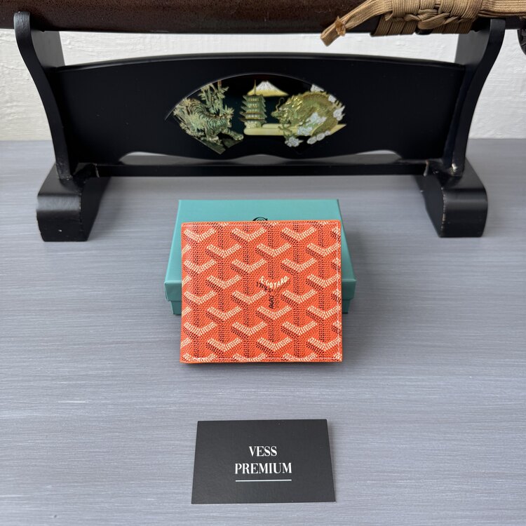 Goyard Wallet - Orange