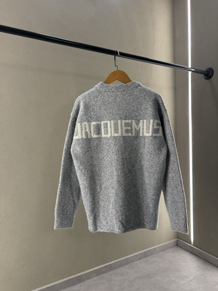 Jacquemus Premium Triko İthal Gri