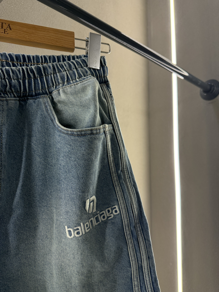 Balenciaga Premium Kot Şort
