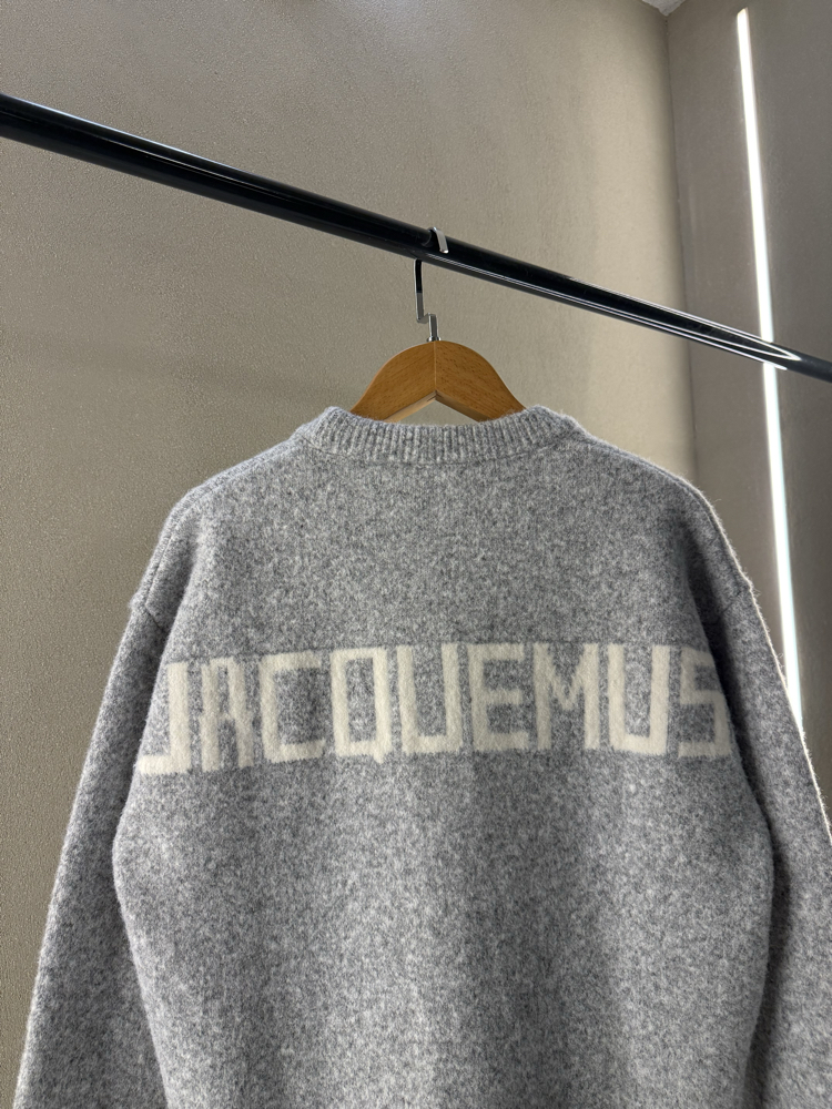 Jacquemus Premium Triko İthal Gri