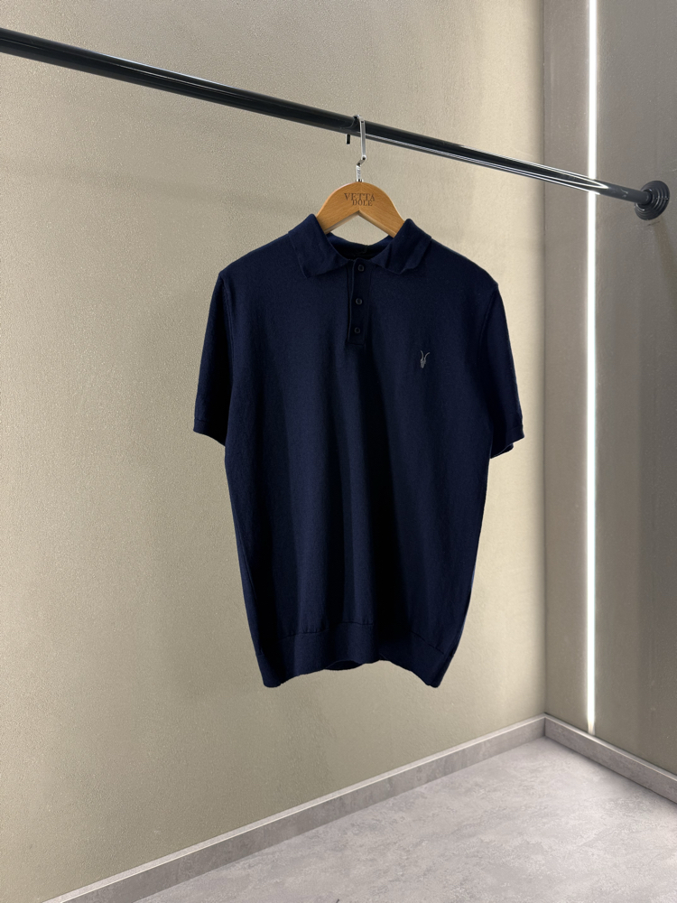 All Saints Polo Yaka Lacivert