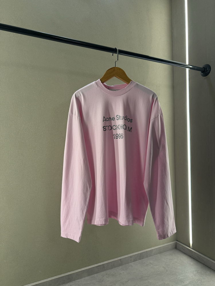 Acne Studios Premium Long Sleeve (Şeker Pembe)