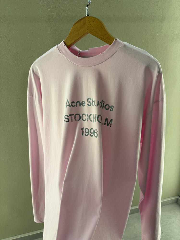 Acne Studios Premium Long Sleeve (Şeker Pembe)