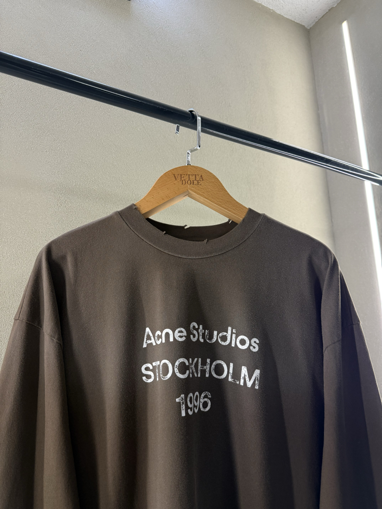Acne Studios Premium Long Sleeve Kahve