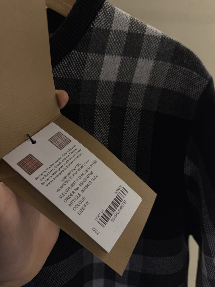 Burberry Premium Yün Triko