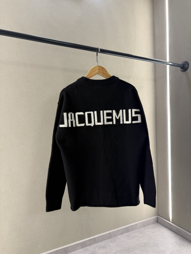 Jacquemus Premium Triko İthal Siyah