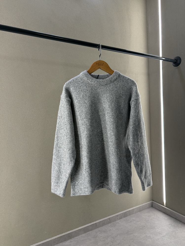 Jacquemus Premium Triko İthal Gri