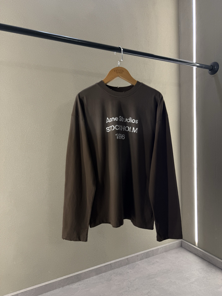 Acne Studios Premium Long Sleeve Kahve