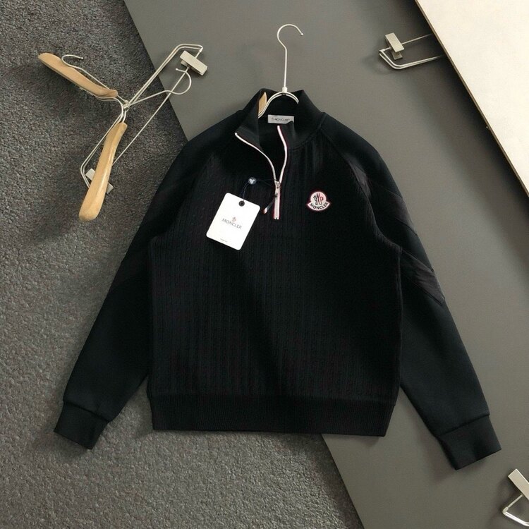 Dik yakalı fermuarlı sweatshirt 
