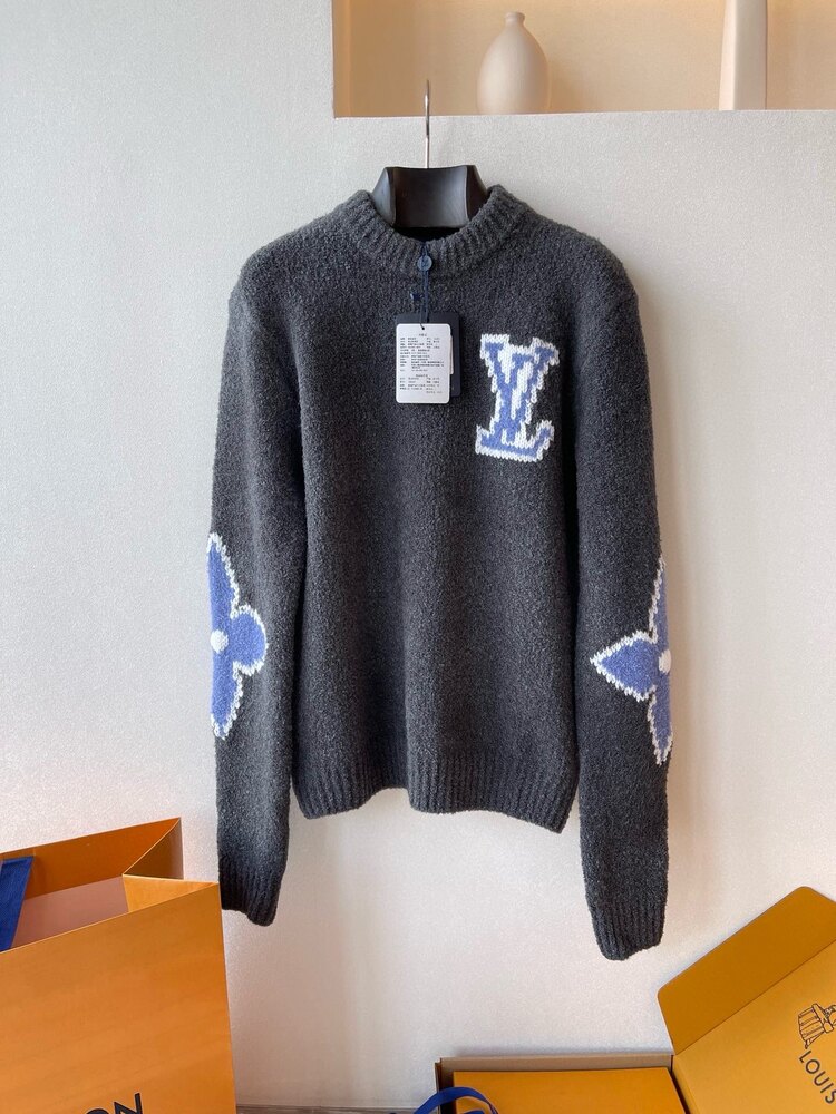 Regular fit yüm dokulu kazak