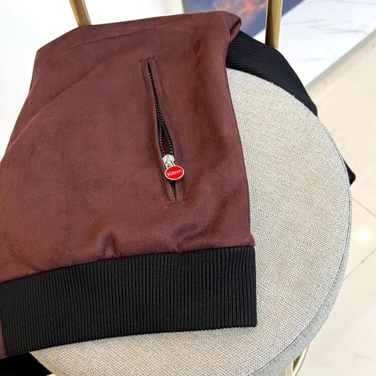 Kiton süet bomber ceket