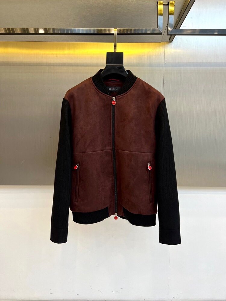 Kiton süet bomber ceket