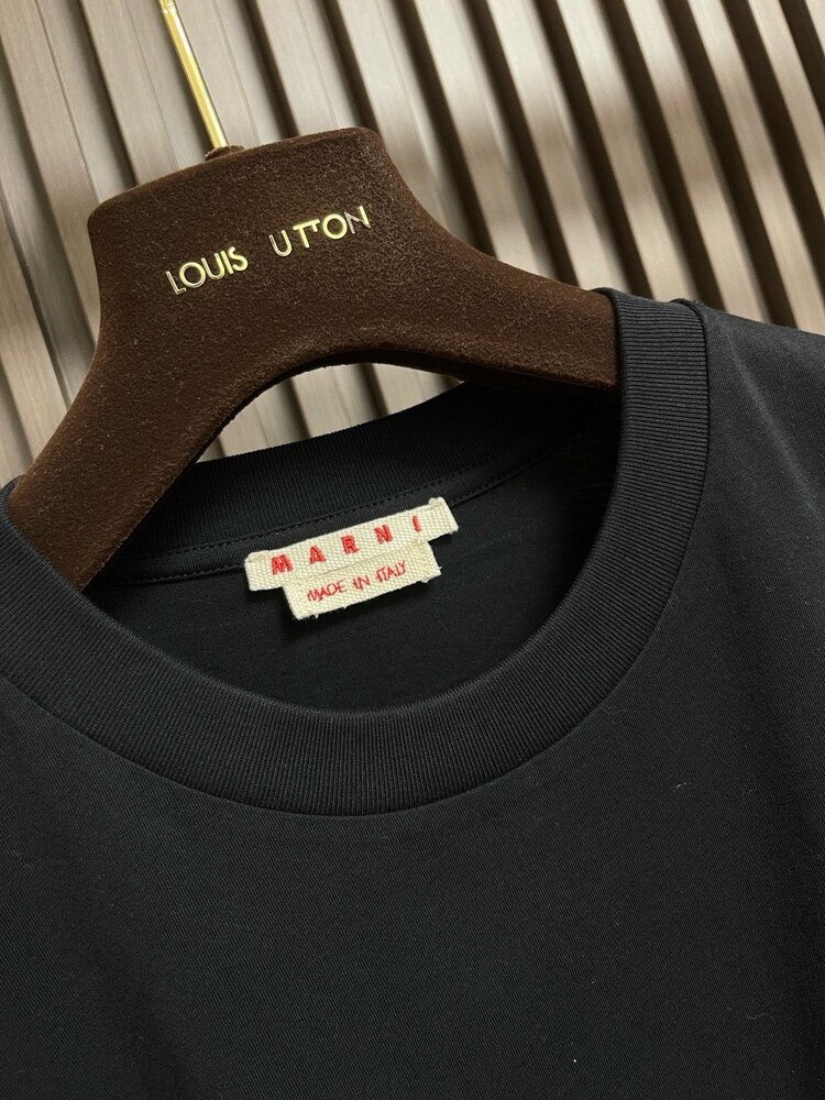 Logo detaylı uzun kollu penye tshirt