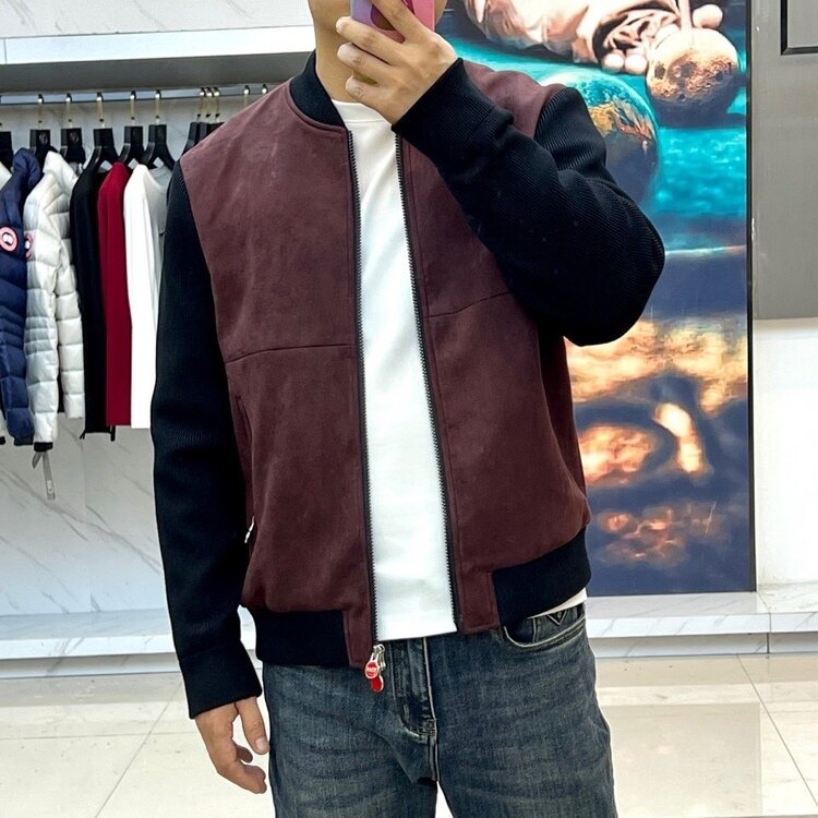 Kiton süet bomber ceket