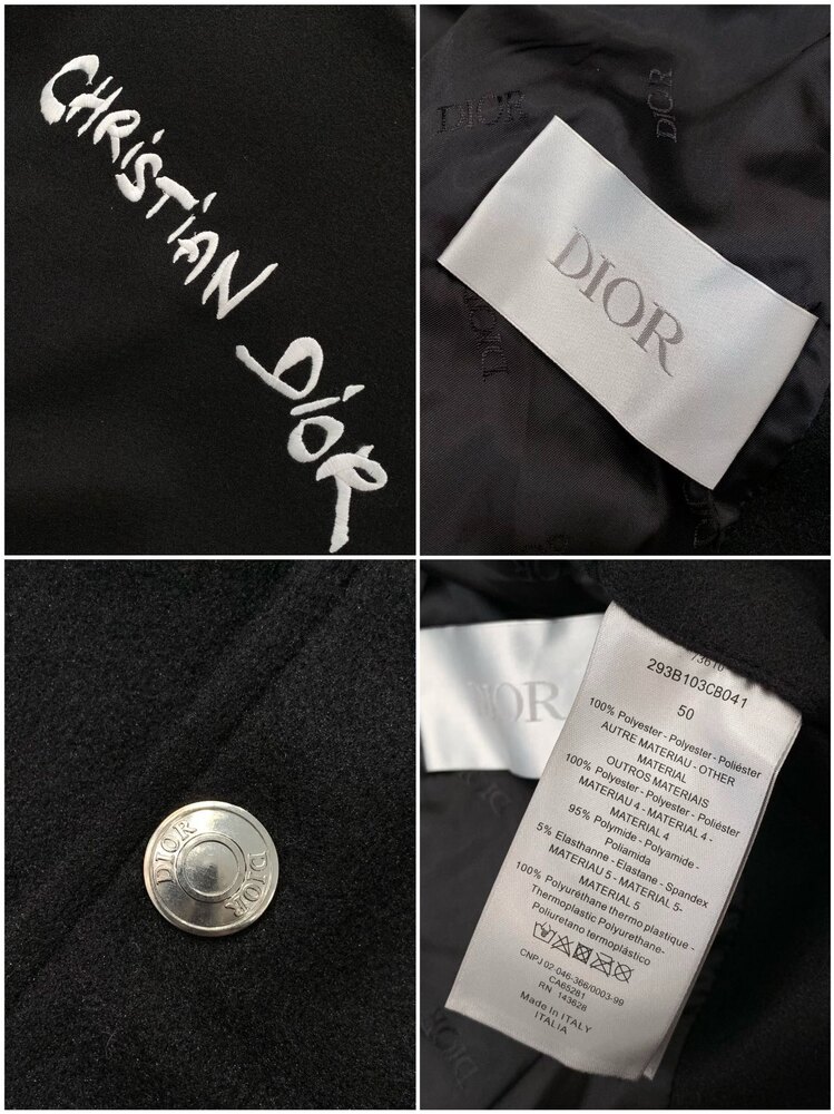 Monogram logolu orjinal aksesuarlı ceket