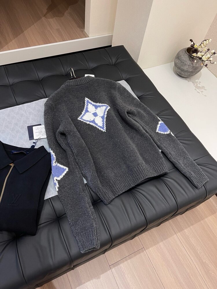 Regular fit yüm dokulu kazak