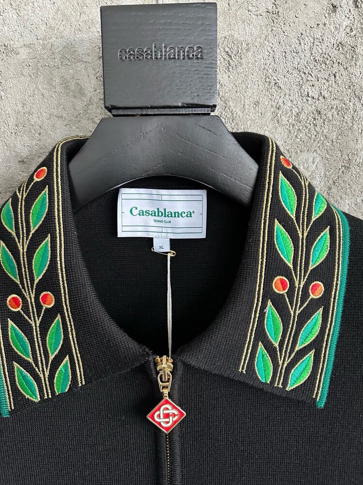 Fermuarlı çelik örgü hırka