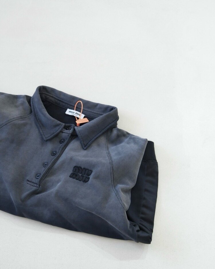 Eskitmeli yıkanmış kalın kumaş Oversize sweat-shirt