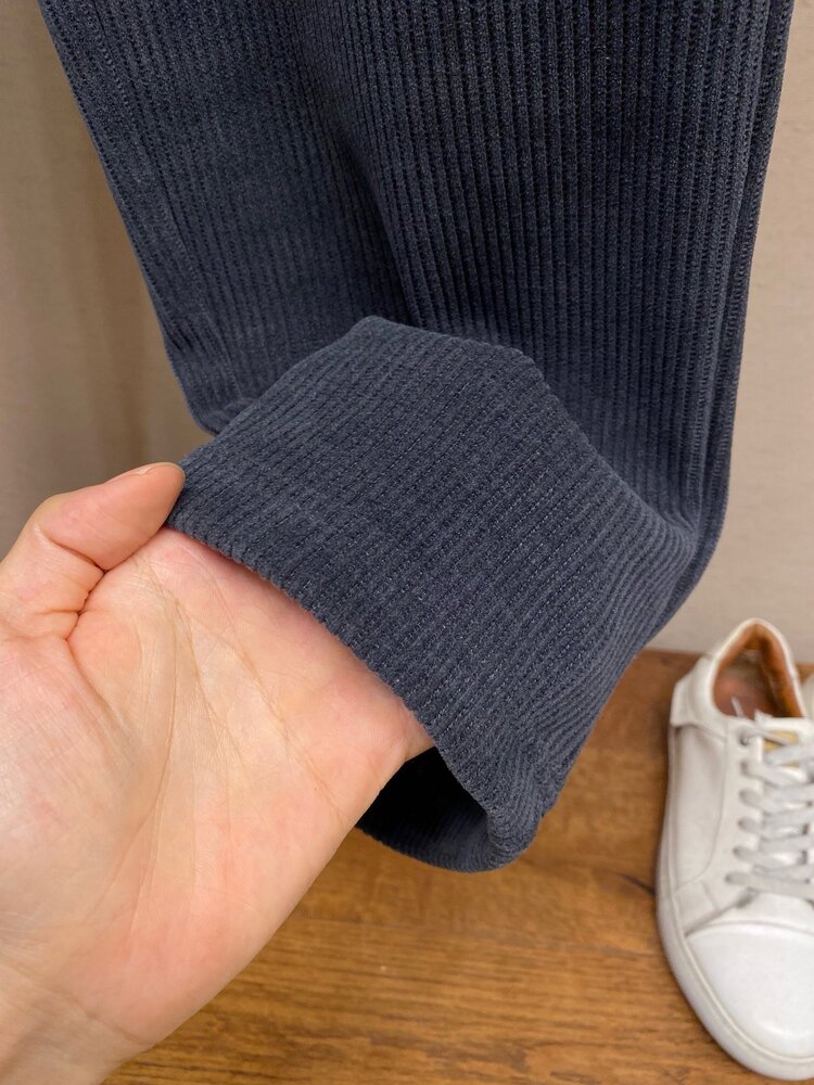 Kadife kumaş Regular fit pantolon