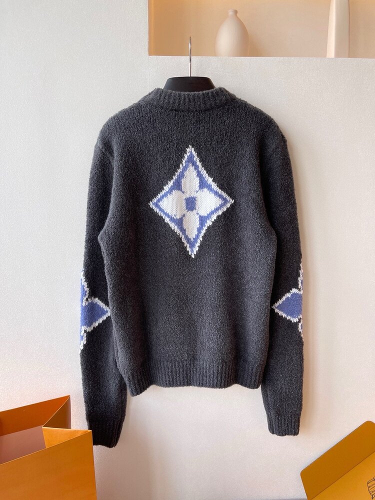 Regular fit yüm dokulu kazak