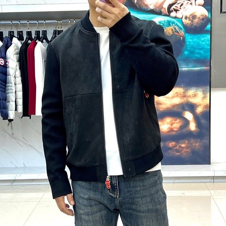 Kiton süet bomber ceket