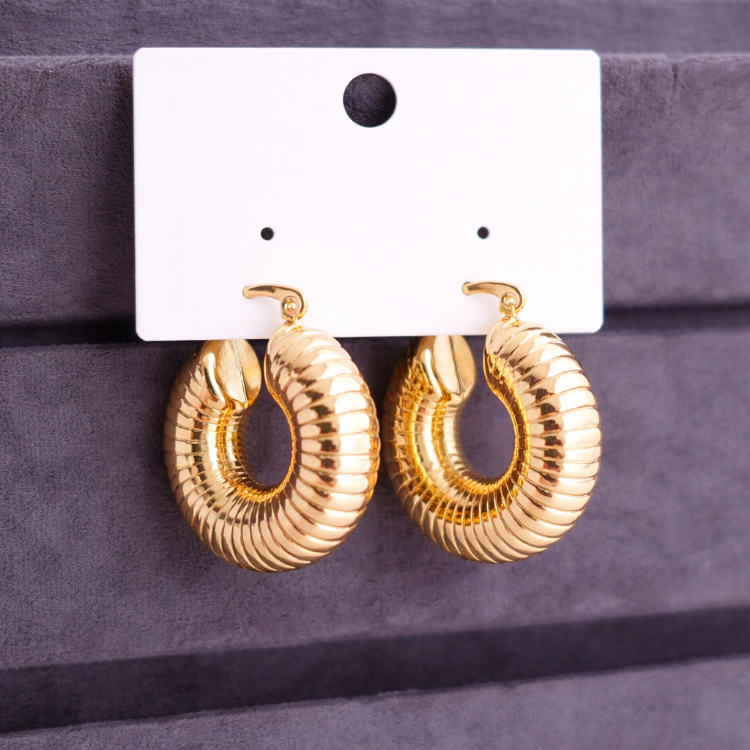 Rib Hoop Küpe