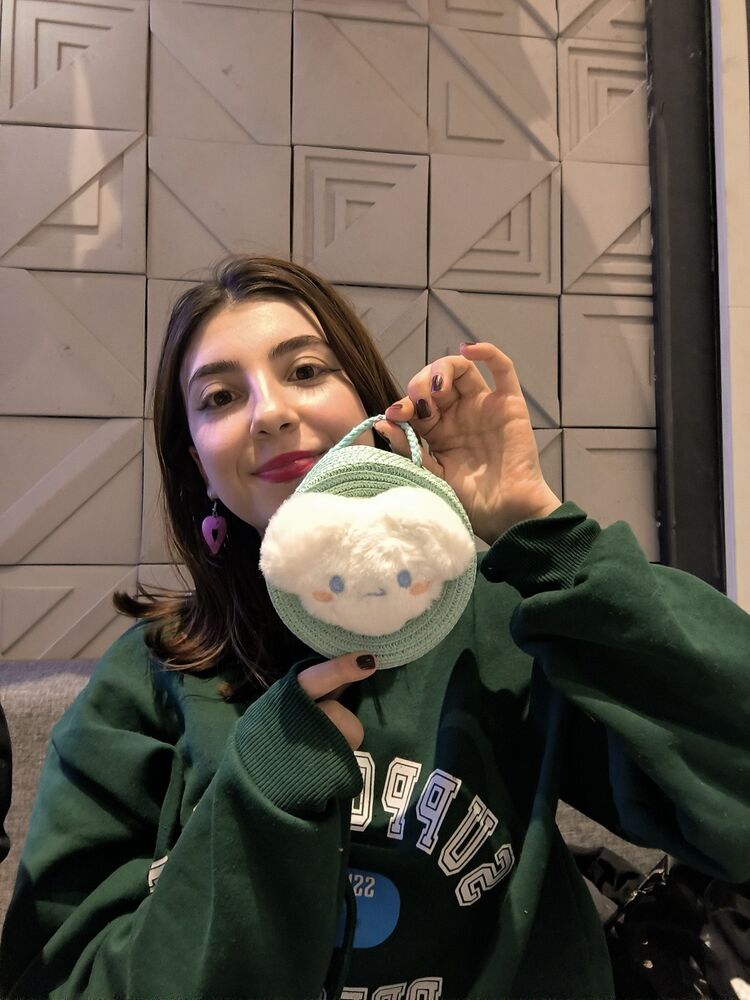 Cinnamoroll Hasır Çanta 