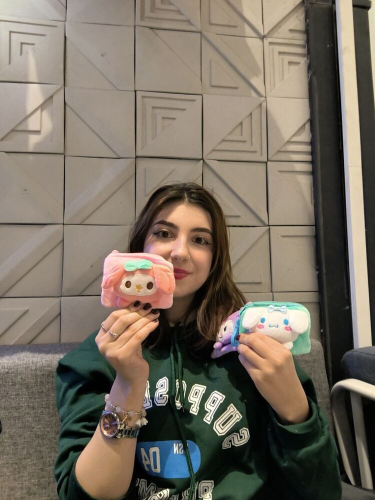 mymelody çantaya asılabilir cüzdan 