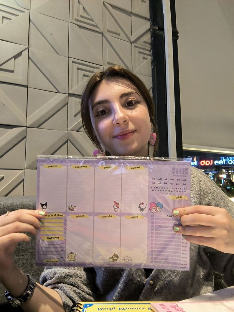Kuromi haftalık Planlayıcı 
