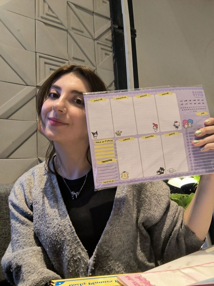 Kuromi haftalık Planlayıcı 