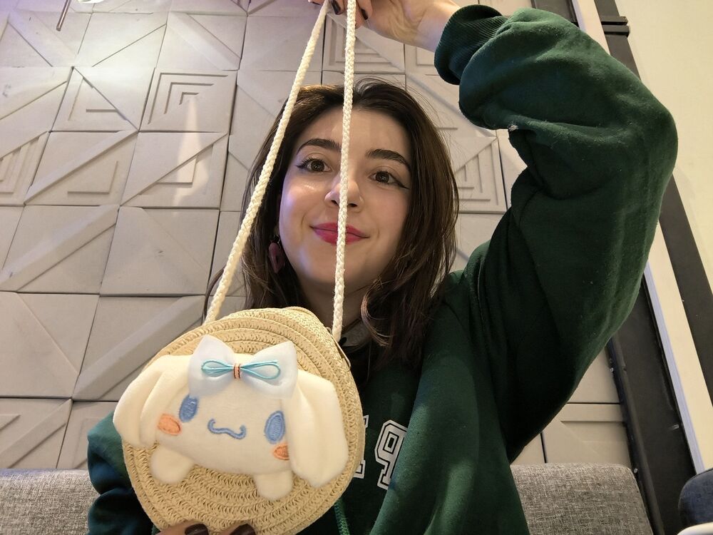 Cinnamoroll Hasır Çanta 