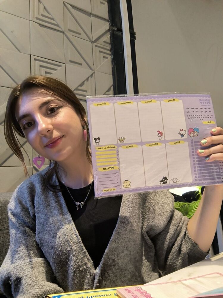 Kuromi haftalık Planlayıcı 