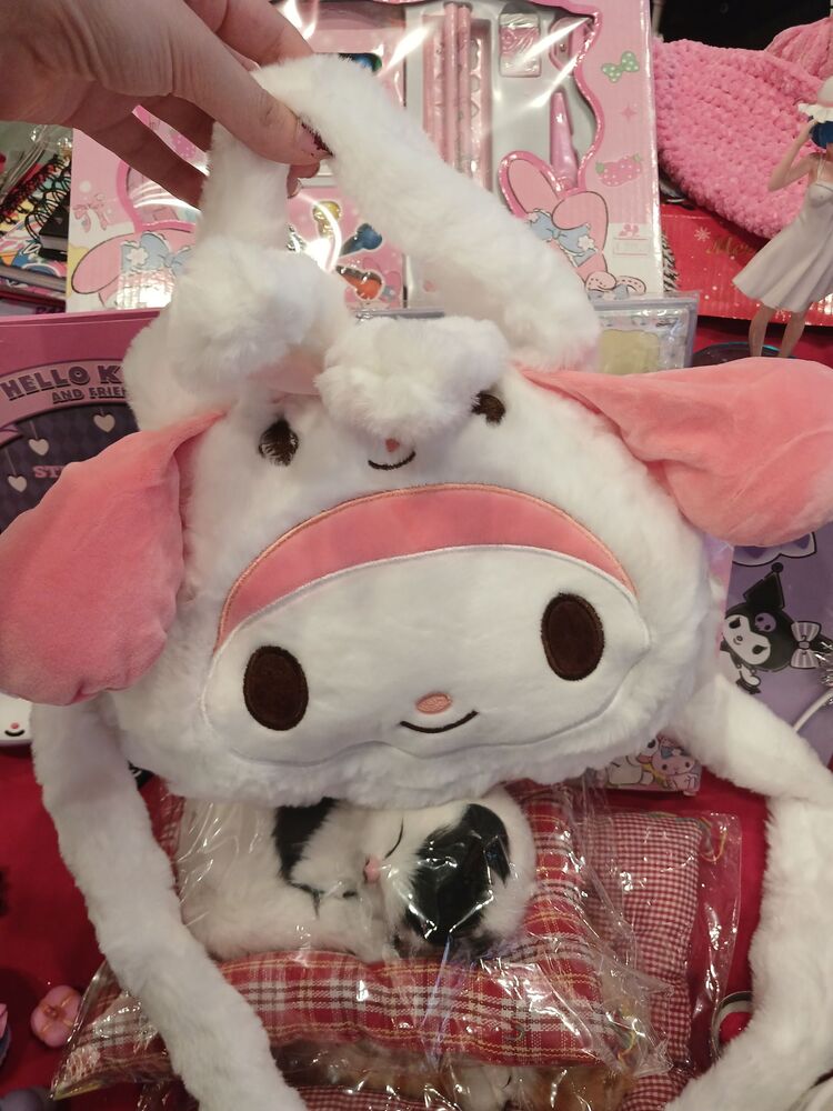 mymelody Peluş büyük çanta 