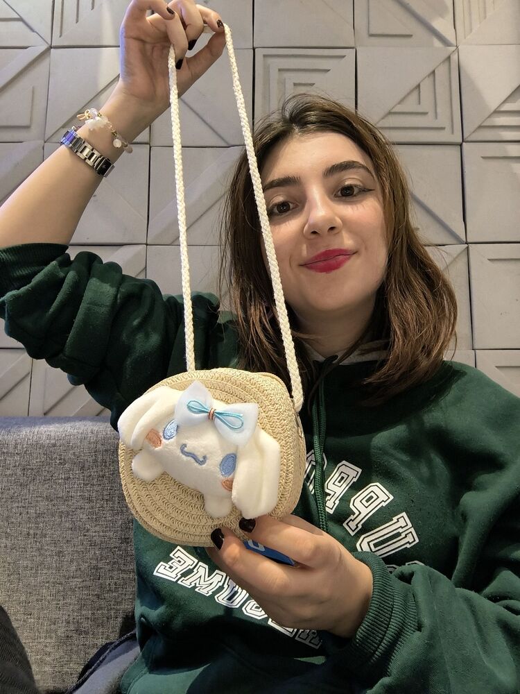 Cinnamoroll Hasır Çanta 