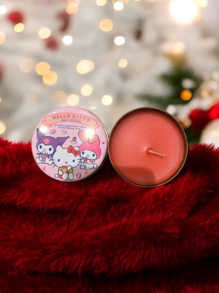 Hello Kitty lisanslı kokulu mum 