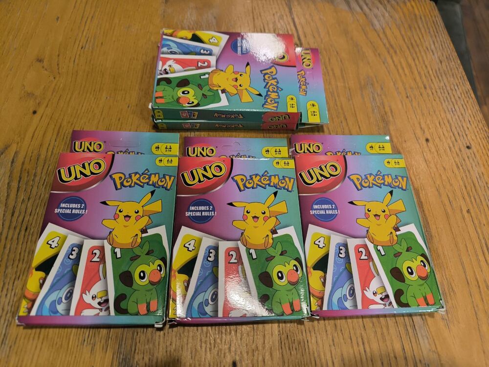 pokemon uno kart 