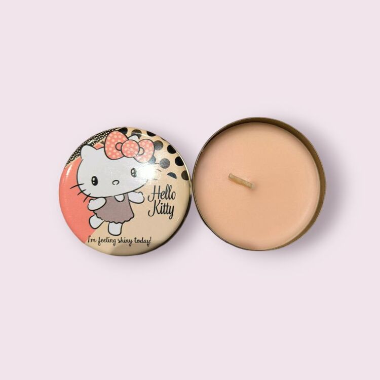 Hello Kitty lisanslı kokulu mum 