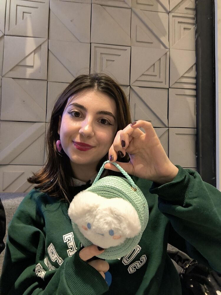 Cinnamoroll Hasır Çanta 