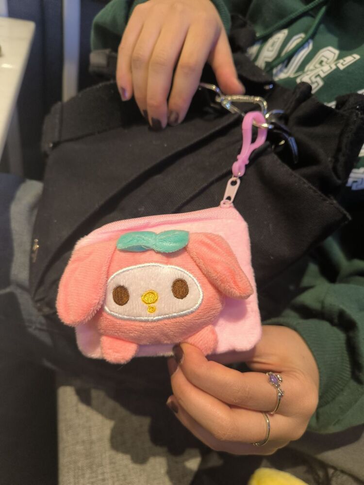mymelody çantaya asılabilir cüzdan 
