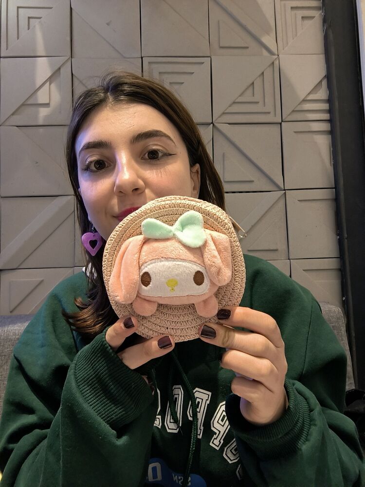 Cinnamoroll Hasır Çanta 