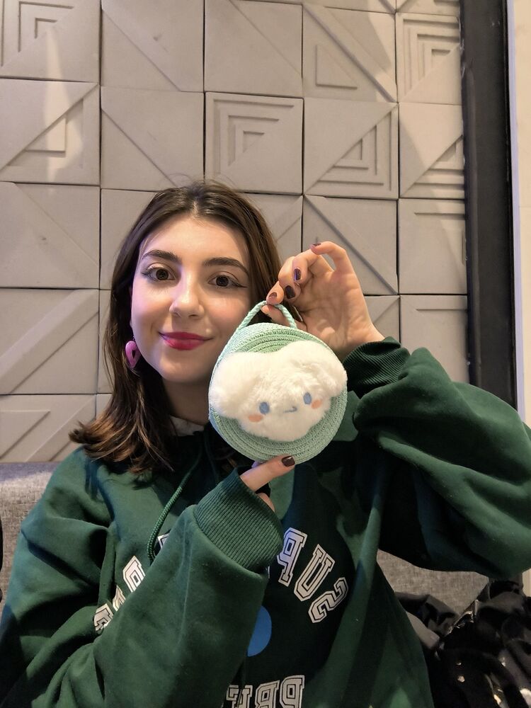 Cinnamoroll Hasır Çanta 