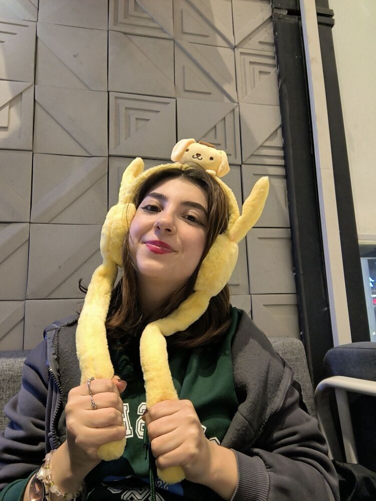 sesli pompompurin kulak tacı