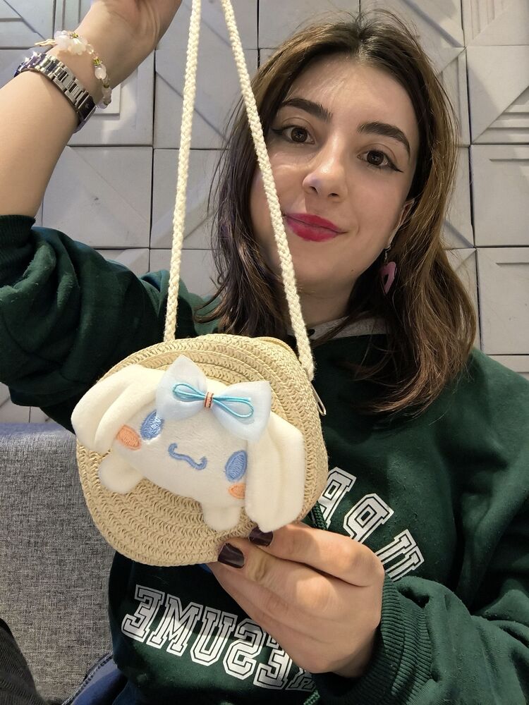 Cinnamoroll Hasır Çanta 