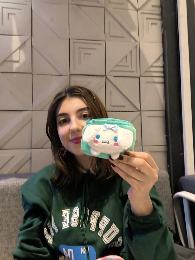 cinnamoroll çantaya asılabilir cüzdan 